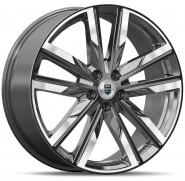 Фото диска КиК КР014 8x20 5/108 ET36 DIA 65.1 Fury black