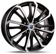 Фото диска КиК КС639 6.5x16 4/100 ET45 DIA 67.1 Дарк платинум