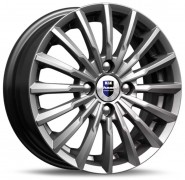 Фото диска КиК КС641 5.5x14 4/100 ET45 DIA 56.6 Дарк платинум