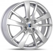 Фото диска КиК КС876 6x15 5/100 ET40 DIA 57.1 сильвер