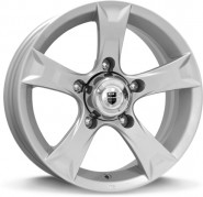 Фото диска КиК Триал 6.5x15 5/139.7 ET30 DIA 98 сильвер