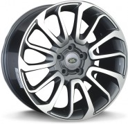 Фото диска LAND ROVER LR39 9.5x21 5/120 ET49 DIA 72.6 BKF