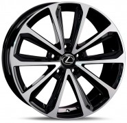 Фото диска LEXUS LX158 8x18 5/114.3 ET30 DIA 60.1 BKF