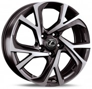 Фото диска LEXUS LX168 7x17 5/114.3 ET35 DIA 60.1 BKF