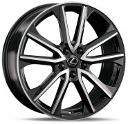 Фото диска LEXUS LX169 7.5x18 5/114.3 ET35 DIA 60.1 BKF