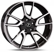 Фото диска LEXUS LX187 8x18 5/114.3 ET34 DIA 67.1 BKF