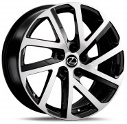 Фото диска LEXUS LX208 8x18 5/114.3 ET30 DIA 60.1 BKF