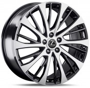 Фото диска LEXUS LX214 8x20 5/114.3 ET35 DIA 60.1 BKF
