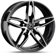 Фото диска LEXUS LX231 8x18 5/114.3 ET30 DIA 60.1 BKF