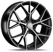 Фото диска LS Wheels 1365 7x16 4/98 ET28 DIA 58.6 BK
