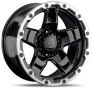 Фото диска LS Wheels 1371 9.5x18 6/139.7 ET5 DIA 106.1 BKL