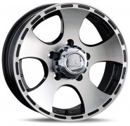 Фото диска LS Wheels 795 7x16 5/139.7 ET5 DIA 108.5 BKF