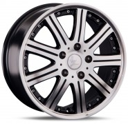 Фото диска LS Wheels 826 6x16 4/100 ET40 DIA 73.1 BKF