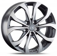 Фото диска LS Wheels 843 7x17 5/114.3 ET45 DIA 67.1 GMF