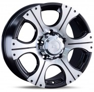 Фото диска LS Wheels 867 8x17 5/150 ET55 DIA 110.1 BKF