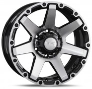 Фото диска LS Wheels 874 8x17 6/139.7 ET20 DIA 106.1 BKF