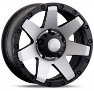 Фото диска LS Wheels 881 9x20 6/139.7 ET20 DIA 100.1 BKF