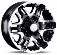 Фото диска LS Wheels 894 8x16 6/139.7 ET0 DIA 106.1 BKF