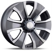 Фото диска LS Wheels 953 8x18 6/139.7 ET36 DIA 100.1 BKF