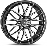 Фото диска LS Wheels FlowForming RC13 8x18 5/114.3 ET35 DIA 67.1 BK