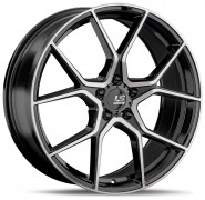 Фото диска LS Wheels FlowForming RC72 9x20 5/127 ET45 DIA 71.6 BK