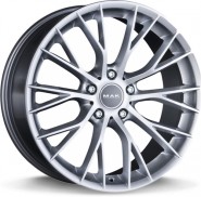 Фото диска MAK MUNCHEN 8.5x20 5/120 ET30 DIA 72.6 Silver