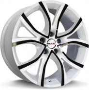 Фото диска MAK NITRO 8x18 5/112 ET42 DIA 76 White Black