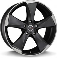 Фото диска MAK RAPTOR 5 8.5x20 5/108 ET45 DIA 72 Ice superdark