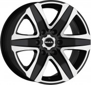 Фото диска MAK Stone 4x4 8.5x18 6/114.3 ET30 DIA 66.1 Silver