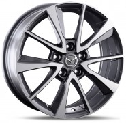 Фото диска MAZDA MZ186 7x17 5/114.3 ET60 DIA 67.1 GMF