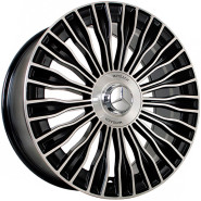 Фото диска MERCEDES DFH281 8.5x20 5/112 ET35 DIA 66.6 Black Machined Face