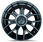 Фото диска MERCEDES FT606 8.5x19 5/112 ET40 DIA 66.6 Satin Black Machined Lip