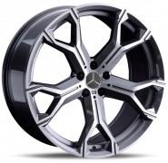 Фото диска MERCEDES MR163 9.5x22 5/112 ET45 DIA 66.6 GMF