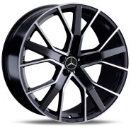 Фото диска MERCEDES MR267 10x22 5/112 ET56 DIA 66.6 BKF