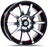 Фото диска N2O Y355 6.5x15 4/114.3 ET40 DIA 73.1 Черный матовый
