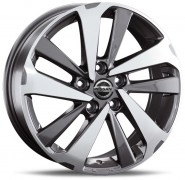 Фото диска NISSAN NS261 7x17 5/114.3 ET40 DIA 66.1 GMF