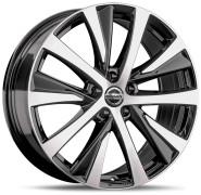 Фото диска NISSAN NS272 8x20 5/114.3 ET50 DIA 66.1 BKF