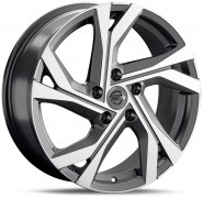 Фото диска NISSAN NS281 7x17 5/114.3 ET45 DIA 66.1 MGMF