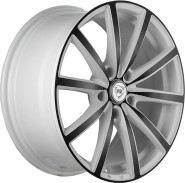 Фото диска NZ F-50 8x18 5/112 ET39 DIA 66.6 Белый