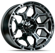Фото диска Race Ready CSSDA2860 9x18 6/139.7 ET25 DIA 106.1 B-P/B