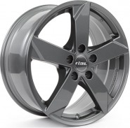 Фото диска Rial Kodiak 7x17 5/114.3 ET39 DIA 60.1 graphite