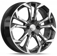 Фото диска СКАД Дунай 7x17 4/100 ET37 DIA 67.1 Graphite