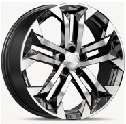 Фото диска СКАД КР015 7.5x19 5/108 ET47 DIA 60.1 Fury black