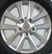 Фото диска TOYOTA D5041 8.5x20 5/150 ET45 DIA 110.1 chrome