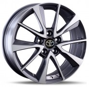 Фото диска TOYOTA TY270 6.5x16 5/114.3 ET45 DIA 60.1 BKF