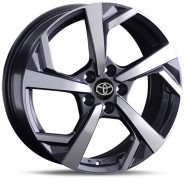 Фото диска TOYOTA TY322 7x18 5/114.3 ET35 DIA 60.1 BKF