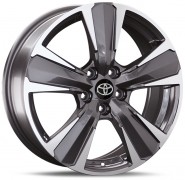 Фото диска TOYOTA TY353 7x18 5/114.3 ET35 DIA 60.1 BKF