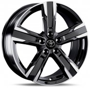 Фото диска TOYOTA TY362 7.5x19 5/114.3 ET40 DIA 60.1 BKF
