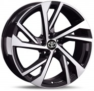 Фото диска TOYOTA TY382 8x18 5/114.3 ET50 DIA 60.1 BKF