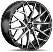 Фото диска TOYOTA TY392 8x18 5/114.3 ET50 DIA 60.1 BKF